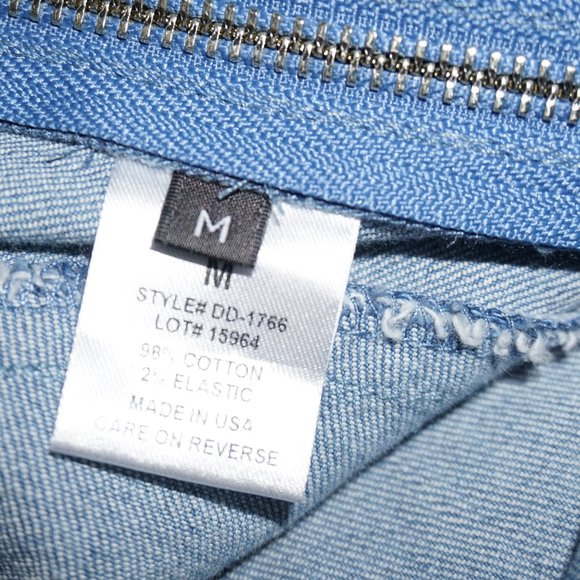 INTERMIX Denim Bustier Convertible Rear Zip - Picture 7 of 9